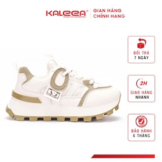 Kaleea - Giày Thể Thao Nữ Đế Cao 4p Đi Êm Siêu Nhẹ Tập Thể Dục Đi Bộ - T135