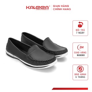 Kaleea - Giày Lười Nữ Moca Đế Dày Cao 3p Chống Trơn Trượt - K499