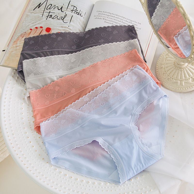 Quần Lót Nữ Chất Su Mềm Mịn Đáy Lót Cotton Kháng Khuẩn AEON.SHOP Q9909