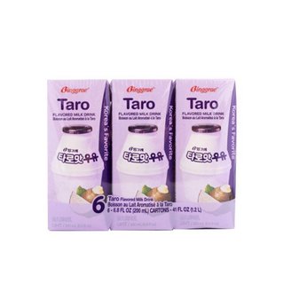 Sữa Hàn Quốc Binggrae vị Taro lốc 6 hộp 200ml