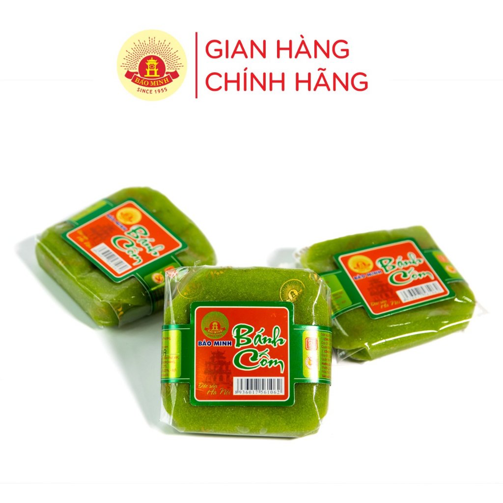 [COMBO 5 cái] Bánh cốm đai Bảo Minh 75gr
