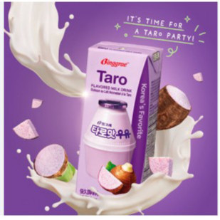 Sữa Hàn Quốc Binggrae vị Taro hộp 200ml