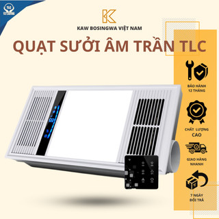 Quạt sưởi âm trần TLC Lighting 4 in 1Thông gió, Sưởi, Hút mùi, quạt - bảo hành 3 năm bởi TLCLighting