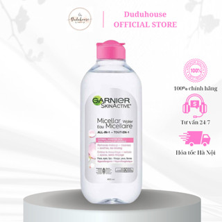 Nước Tẩy Trang Garnier Hồng Micellar Cleansing Water Cho Da Nhạy Cảm 400ml Duduhouse