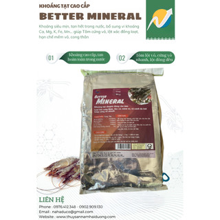 Khoáng tạt cao cấp better mineral cho tôm, cá