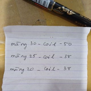Màng loa súp20,25, 30,40zin,,(1cai)