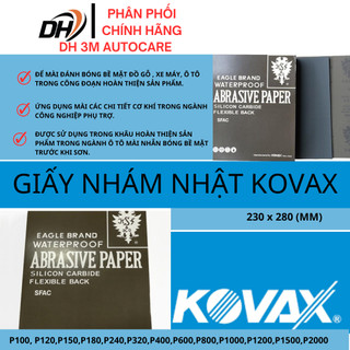 Giấy Nhám Nước Kovax -Đầy Đủ Độ Hạt Từ P100- P2000- DH 3M AUTOCARE.