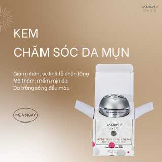 Kem chăm sóc da mụn JAMIZU giảm nhờn, mờ thâm hũ 15gr - JAFM15