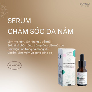 Serum chăm sóc da nám jamizu, giảm nám, tàn nhang lọ 15ml - jasn15