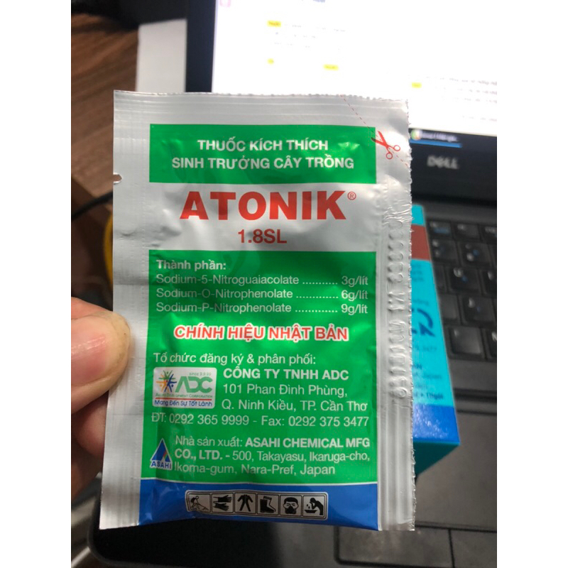 Chế phẩm Atonik chính hãng kích rễ, thúc đẩy sinh trưởng