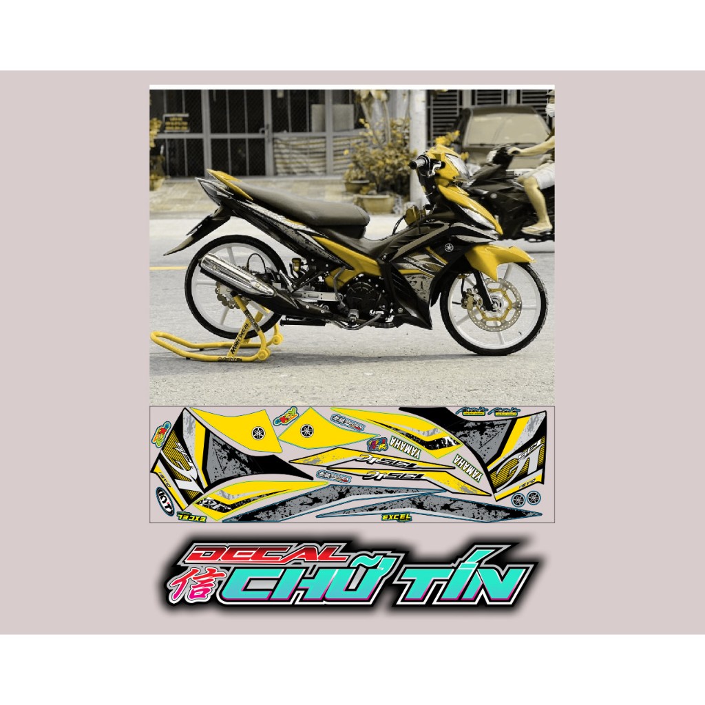 TEM EXCITER 135 LC MALAYSIA NHIỀU MÀU 