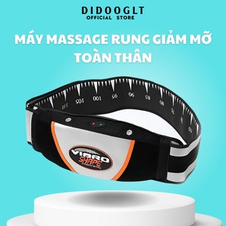 Máy Massage Rung Giảm Mỡ Toàn Thân  - Đai Massage Rung Nóng Giảm Mỡ Bụng 6 Chế Độ Rung HIệu Quả Cao - Chính Hãng