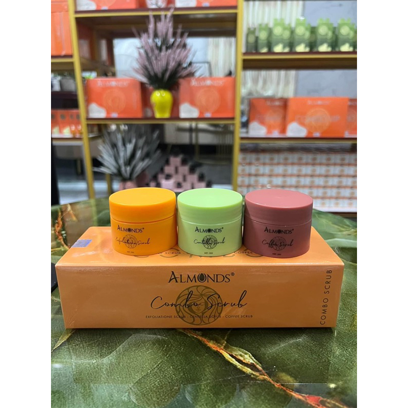 combo  3 hủ tẩy  da chết