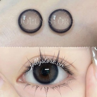 Kính áp tròng luna eyes 220 gray lens cận jolly giãn vừa