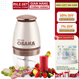 Máy Xay Thịt Osaka Nhật Bản, Máy Xay Thực Phẩm Nhà Bếp, Máy Xay Sinh Tố Dung Tích 750ml Công Suất 350W Bảo Hành 12 Tháng