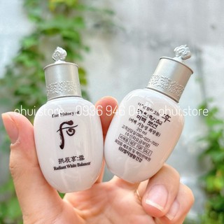 Hoa hồng dưỡng trắng Whoo Gongjinhyang Seol Radiant White Balancer 20ml - Chính hãng LGVina