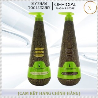 Bộ Dầu Gội Xả Phục Hồi Tóc Hư Tổn Macadamia Rejuvenating Shampoo Moisturizing Rinse 1000ml-300ml