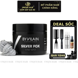 Sáp vuốt tóc By Vilain Silver Fox 65g - Chính hãng Đan Mạch 2024 + Quà Tặng
