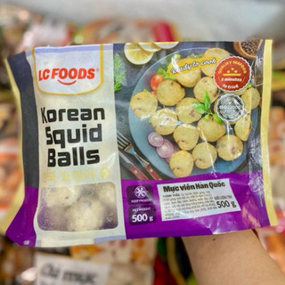 Mực viên hàn quốc 500g