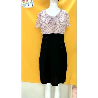 đầm voan công sở. S844