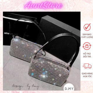 Túi đeo chéo nữ,Túi đính đá size nhỏ mini 17,Túi xách nữ đeo chéo,Túi đeo chéo Hàn Quốc,Túi Xách Nữ dễ thương