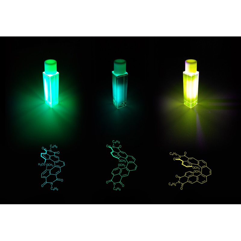 Fluorescent chất phản quang xanh và LiCl khan