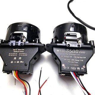 Đèn bi led 3.0 f5+ anh em của s500 pro lắp cho oto, xe máy