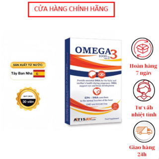 Dầu cá Omega-3 , viên uống dầu cá hỗ trợ phát triển mắt và não bộ tối ưu