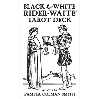 Bộ Bài Black and White Rider Waite Tarot (Mystic House Tarot Shop) - Bài Gốc Authentic Chính Hãng 100%
