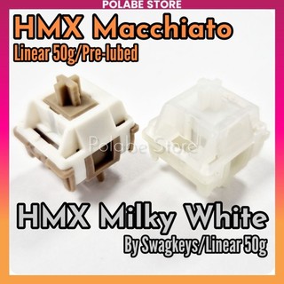 Switch HMX Macchiato linear switch bàn phím Polabe Store