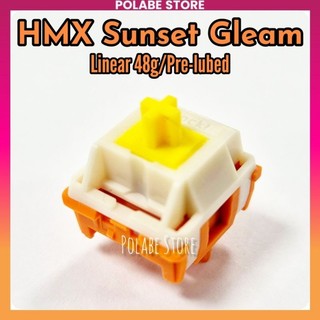 HMX Sunset Gleam 3.5mm linear switch bàn phím cơ Switch Hmx Sunset Gleam 3.9mm Polabe Store