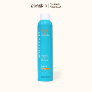 Gôm xịt giữ nếp linh hoạt Moroccanoil Finish Strong 330ML