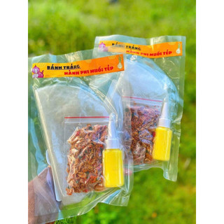 Set bánh tráng muối tép hành phi và bơ
