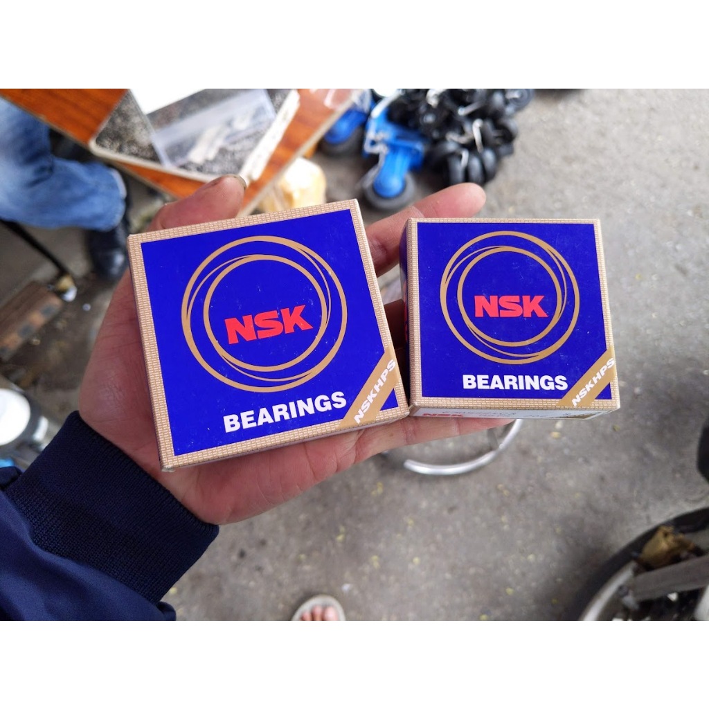 Bộ 2 vòng bi NSK Japan thay cho máy giặt  pana nội địa nhật