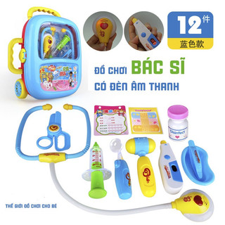 Vali kéo vật dụng bác sĩ có nhạc- đèn