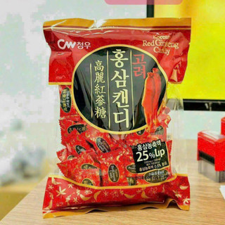 Cw) kẹo hồng sâm hàn quốc 300g - kẹo cứng