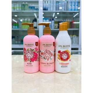 Sữa Dưỡng Thể PURITE PROVENCE Chiết Xuất Hoa Anh Đào Và Hoa Hồng 250ml Mẫu Mới