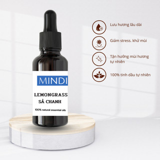 Tinh dầu Sả chanh Lemongrass oil - MINDI Essential Oil