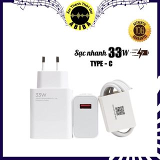 Bộ củ cáp sạc 33w xiaomi redmi note 11 tương thích với tất cả các thiết bị có cổng sạc type c