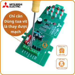 [Mã ELHA22 giảm 5% đơn 300K] Bộ mạch hoặc riêng điều khiển quạt treo tường Mitsubishi W16-R, W16-RV và W18 (Quạt treo)