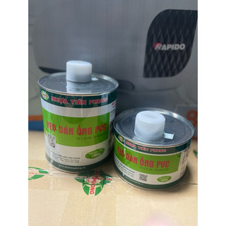 Hộp keo dán ống nhựa Tiền Phong PVC loại 500gr, 1kg, Keo hộp dán ống Pvc có chổi đi kèm