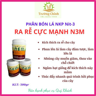 Phân bón lá ra rễ cực mạnh n3m 500gr-