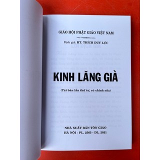 Sách - Kinh lăng già (HT Thích Duy Lực)