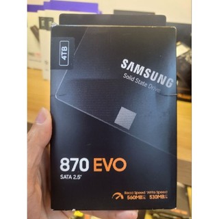 Ổ cứng ssd samsung 870 evo 4tb 2.5inch sata3 -bảo hành 5 năm