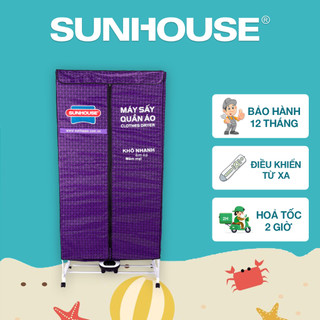 Máy sấy quần áo SUNHOUSE SHD2707 - Bảo hành 12 tháng