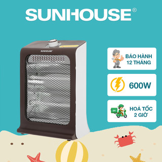 Sưởi điện 2 hồng ngoại bóng SUNHOUSE SHD7023 - Bảo hành 12 tháng