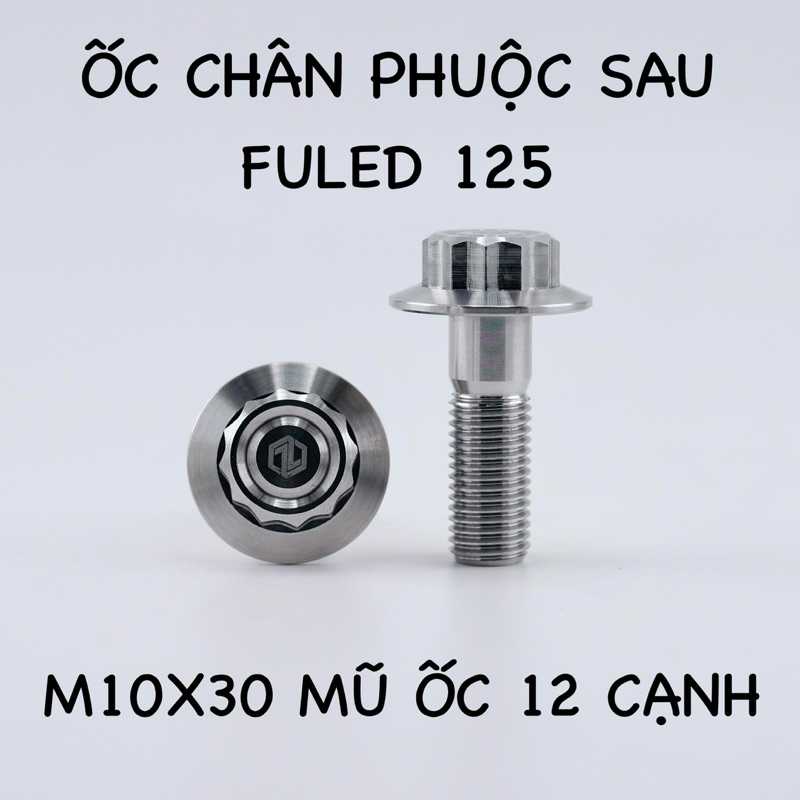 ỐC CHÂN PHUỘC FULED INOX304 CNC