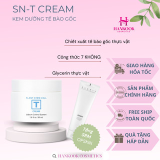 Kem tế bào gốc SN - T Cream J.MUE Hàn Quốc sản phẩm kem dưỡng da