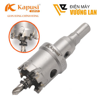 Mũi khoét sắt, thép, inox, hợp kim từ 15-100mm cao cấp Kapusi Japan, mũi khoan sắt thép nhôm đa năng