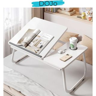 Bàn Học Gấp Gọn DOJO [FREESHIP] Bàn Học Gấp Gọn Khung Sắt Tĩnh Điện Cao Câp Mặt Bàn Nâng Hạ - AM55